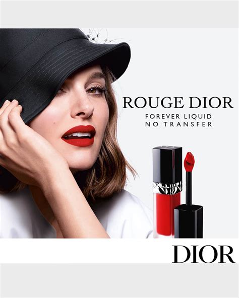 dior red lipstick forever rouge.